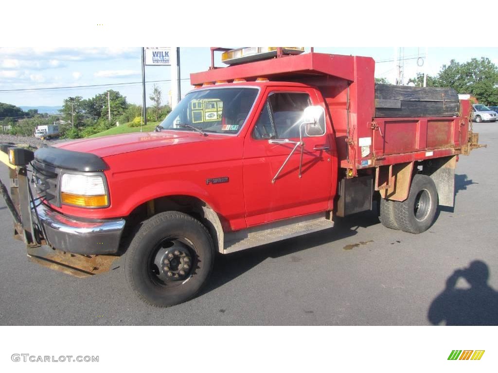 Red Ford F Super Duty