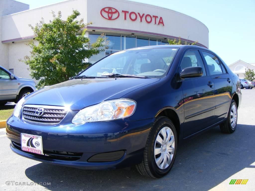 2006 Corolla CE - Indigo Ink Pearl / Stone photo #1