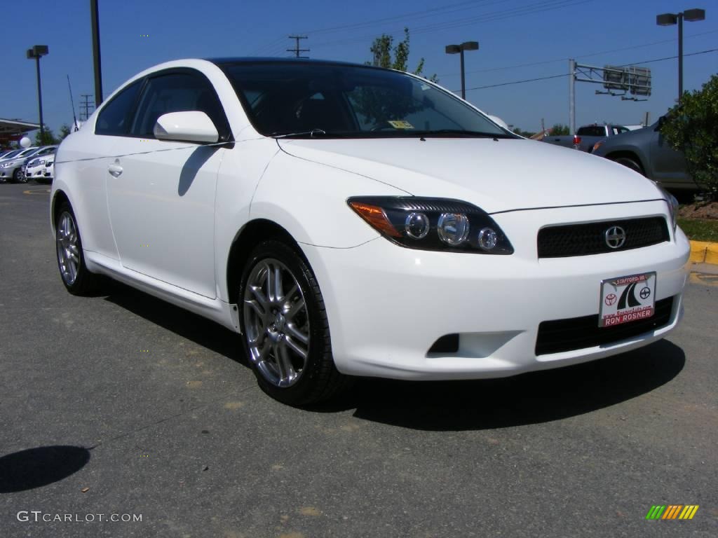 2008 tC  - Super White / Dark Charcoal Gray photo #2