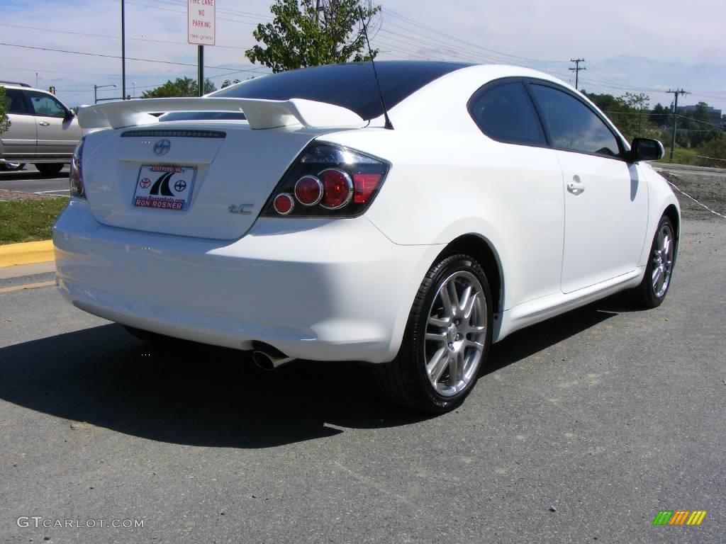 2008 tC  - Super White / Dark Charcoal Gray photo #3