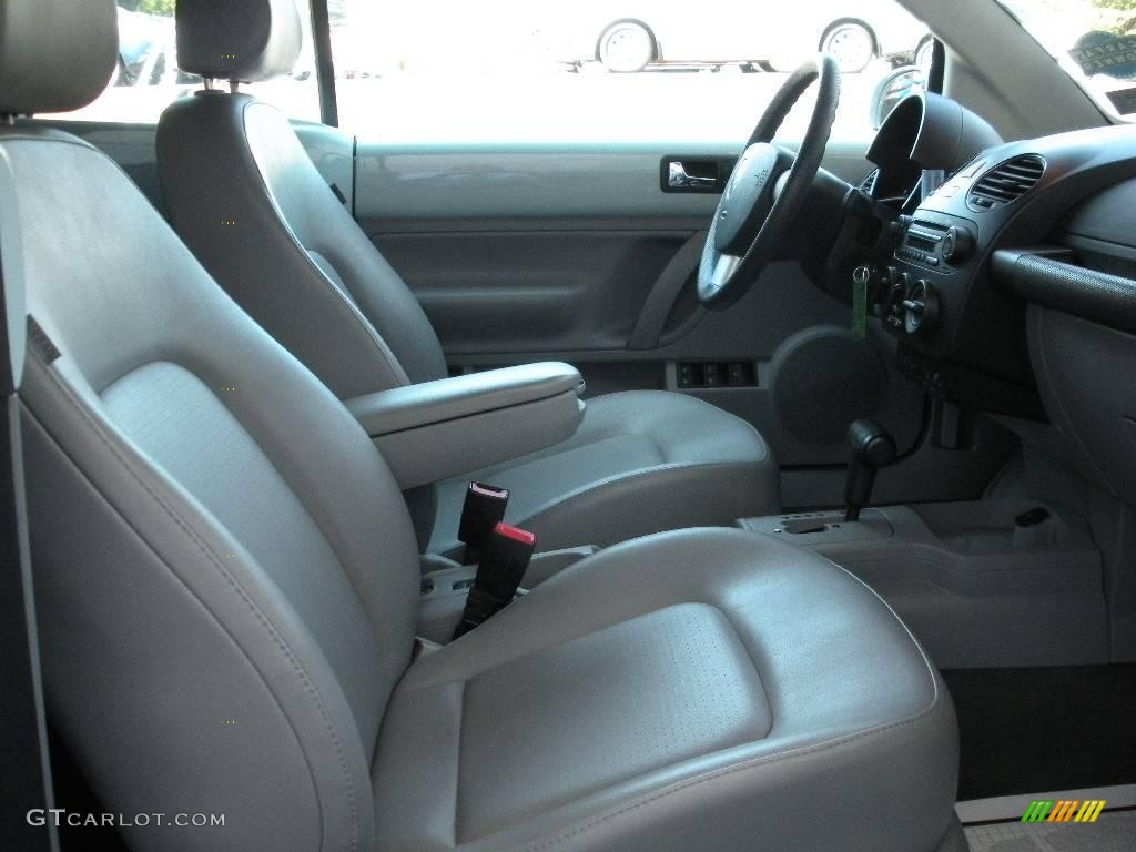 2006 New Beetle 2.5 Convertible - Aquarius Blue / Grey photo #9