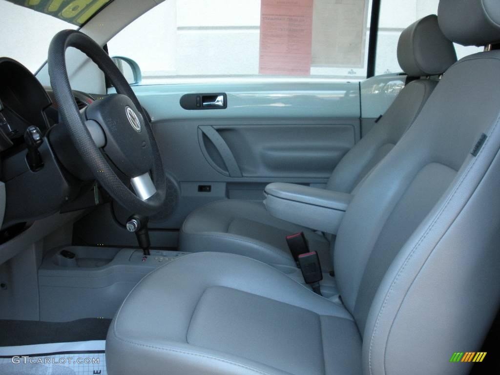 2006 New Beetle 2.5 Convertible - Aquarius Blue / Grey photo #10