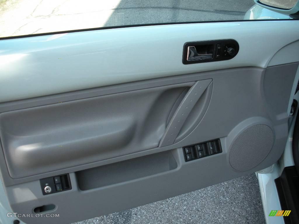 2006 New Beetle 2.5 Convertible - Aquarius Blue / Grey photo #12