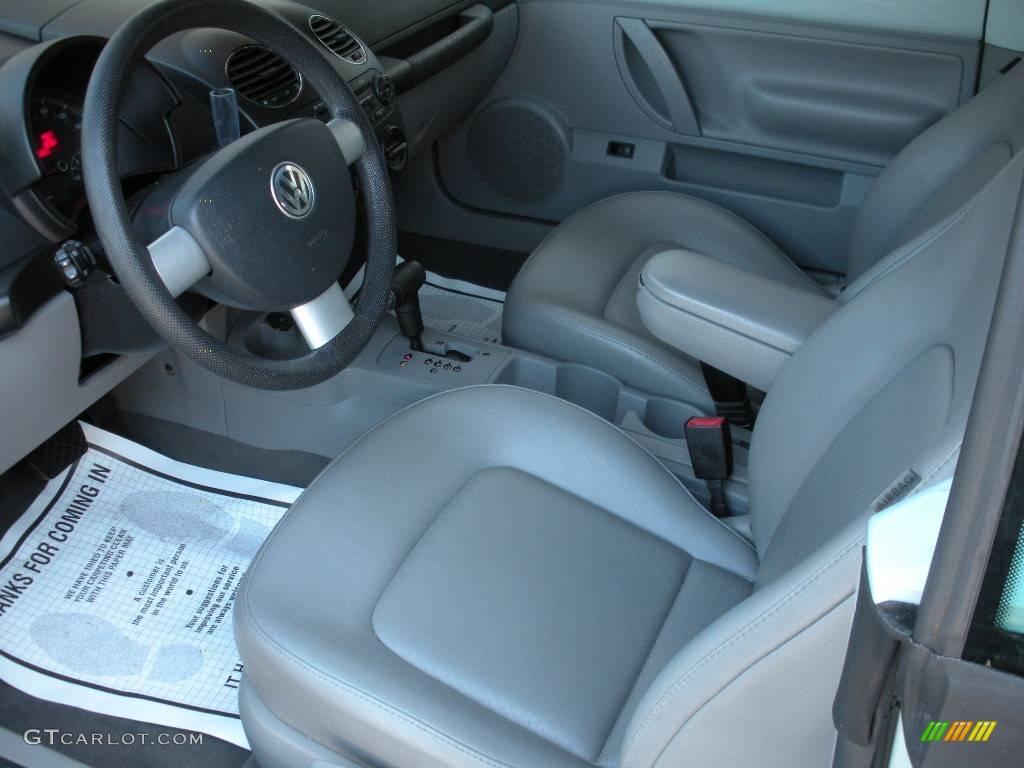 2006 New Beetle 2.5 Convertible - Aquarius Blue / Grey photo #15