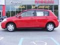 2009 Red Alert Nissan Versa 1.8 S Hatchback  photo #1