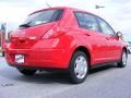 2009 Red Alert Nissan Versa 1.8 S Hatchback  photo #6