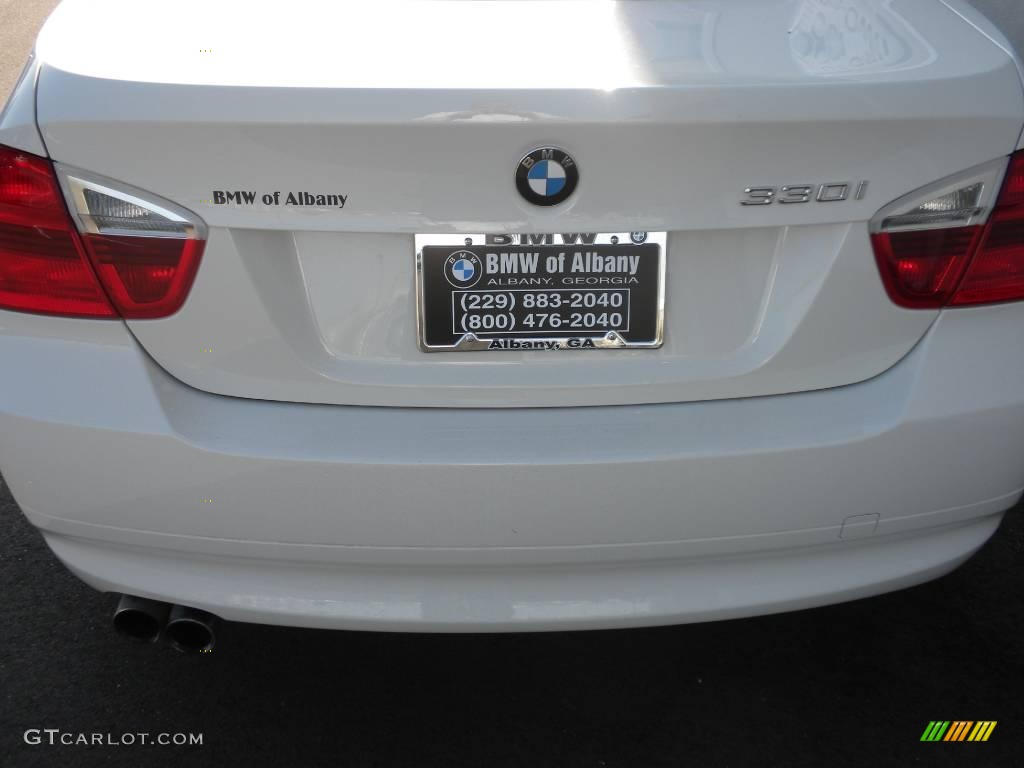 2006 3 Series 330i Sedan - Alpine White / Beige Dakota Leather photo #4