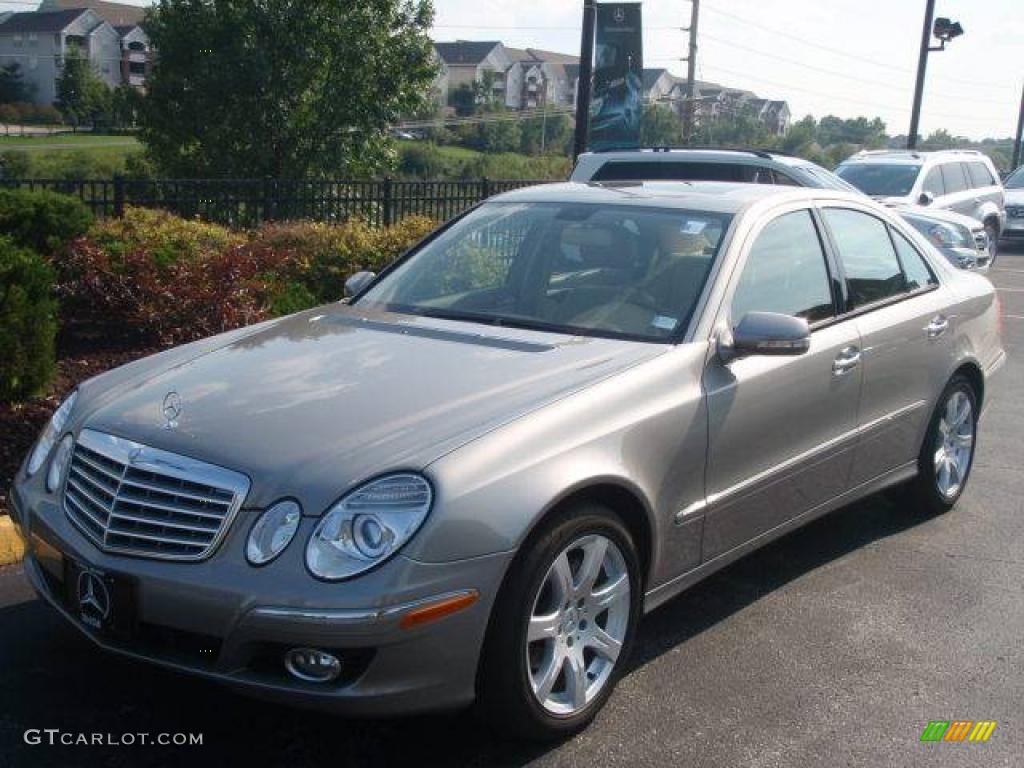 2007 E 350 Sedan - Pewter Metallic / Cashmere photo #1