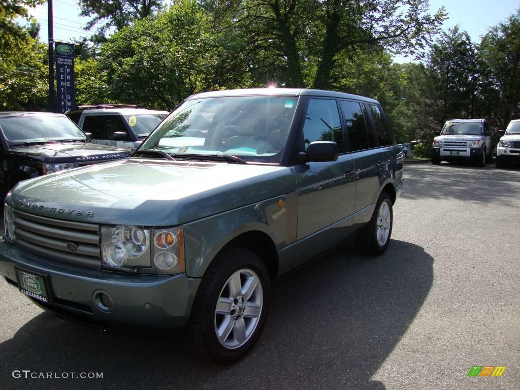 2004 Range Rover HSE - Giverny Green Metallic / Ivory/Aspen photo #1