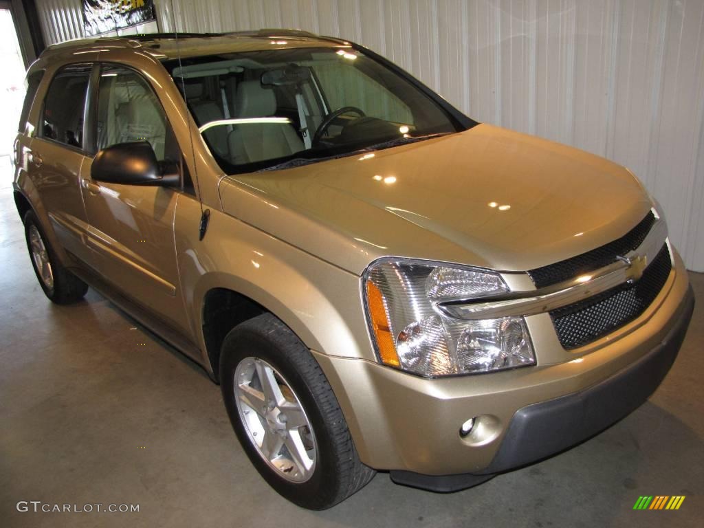 2005 Equinox LT AWD - Sandstone Metallic / Light Cashmere photo #1