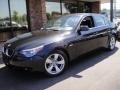 2007 Jet Black BMW 5 Series 525i Sedan  photo #1