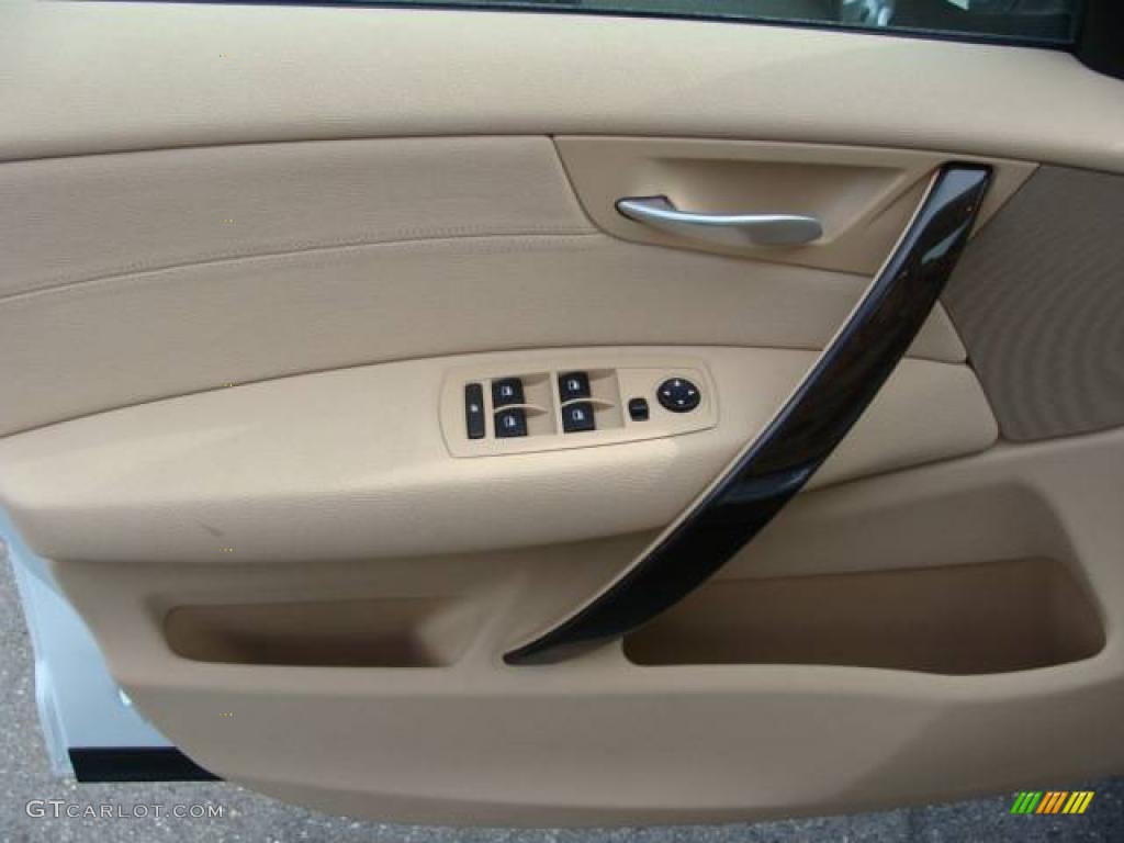 2007 X3 3.0si - Alpine White / Sand Beige photo #9