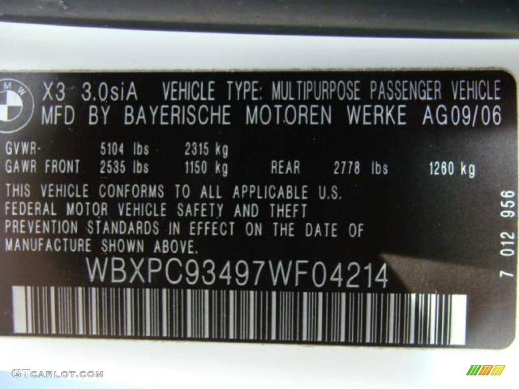 2007 X3 3.0si - Alpine White / Sand Beige photo #26