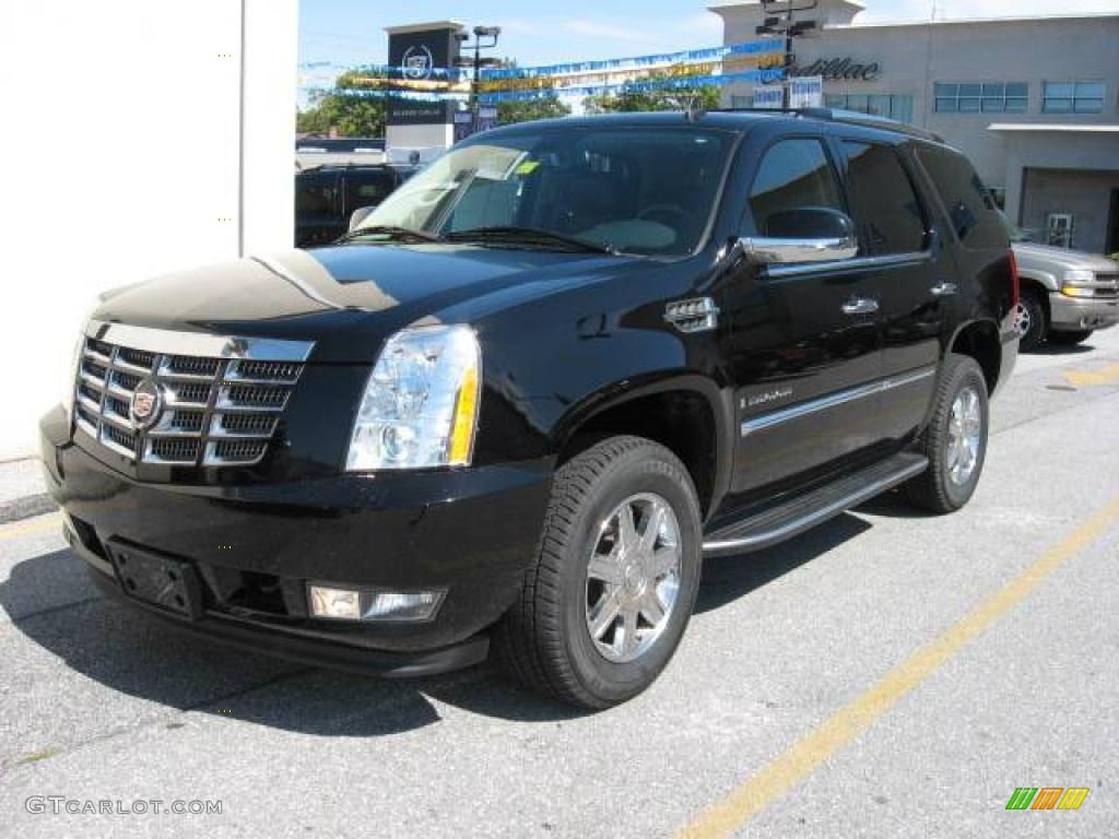 2007 Escalade AWD - Black Raven / Ebony/Ebony photo #2