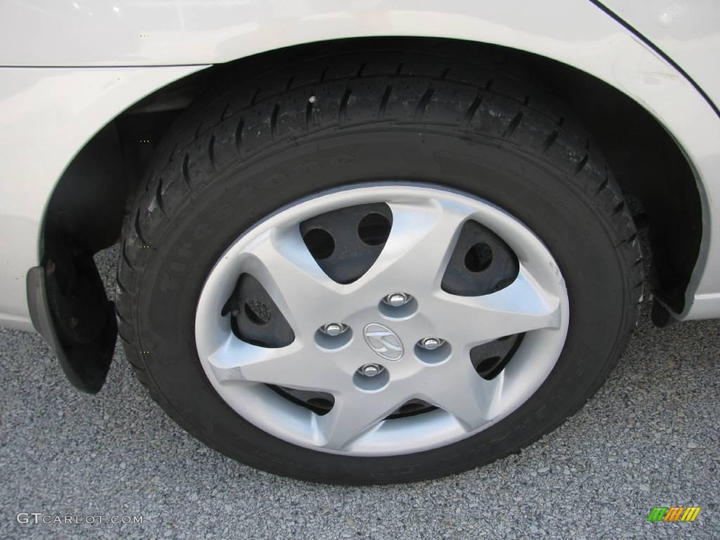 2006 Elantra GLS Sedan - Sterling Silver / Gray photo #5