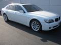 2007 Alpine White BMW 7 Series 750Li Sedan  photo #22