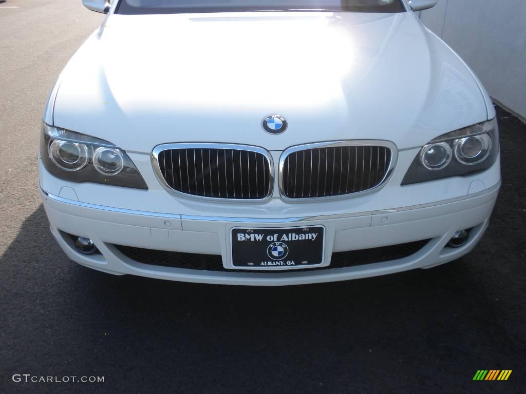 2007 7 Series 750Li Sedan - Alpine White / Beige photo #23