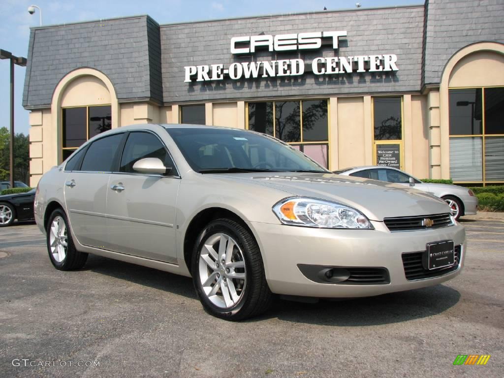 2008 Impala LTZ - Gold Mist Metallic / Neutral Beige photo #1