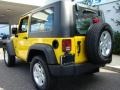 2008 Detonator Yellow Jeep Wrangler X 4x4  photo #4