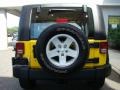 2008 Detonator Yellow Jeep Wrangler X 4x4  photo #5