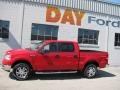 2006 Bright Red Ford F150 XLT SuperCrew 4x4  photo #2