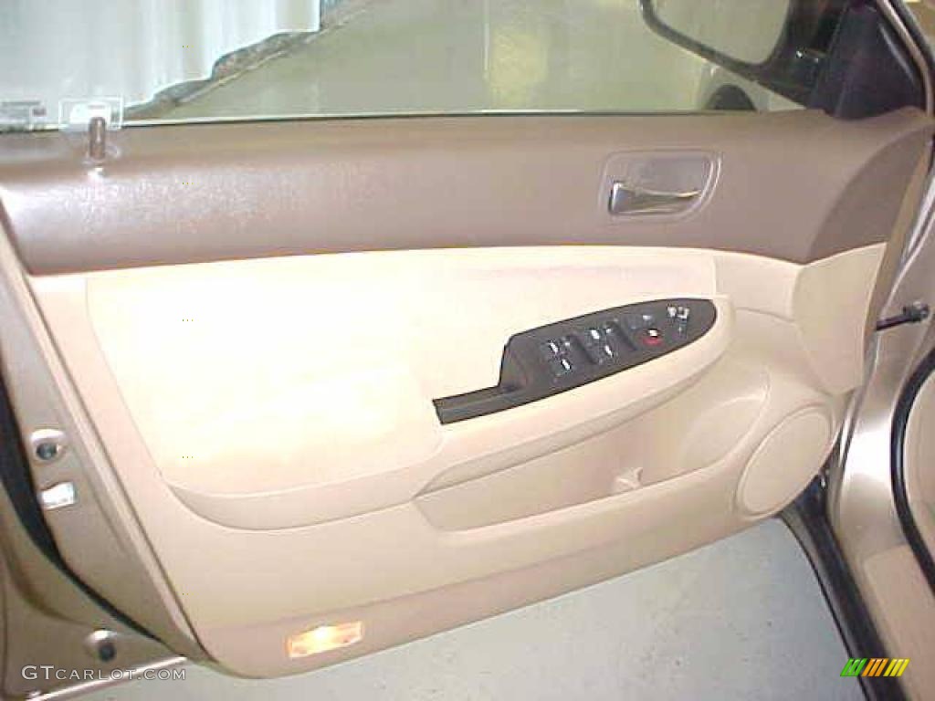 2006 Accord LX Sedan - Desert Mist Metallic / Ivory photo #9