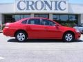 2009 Victory Red Chevrolet Impala LT  photo #1