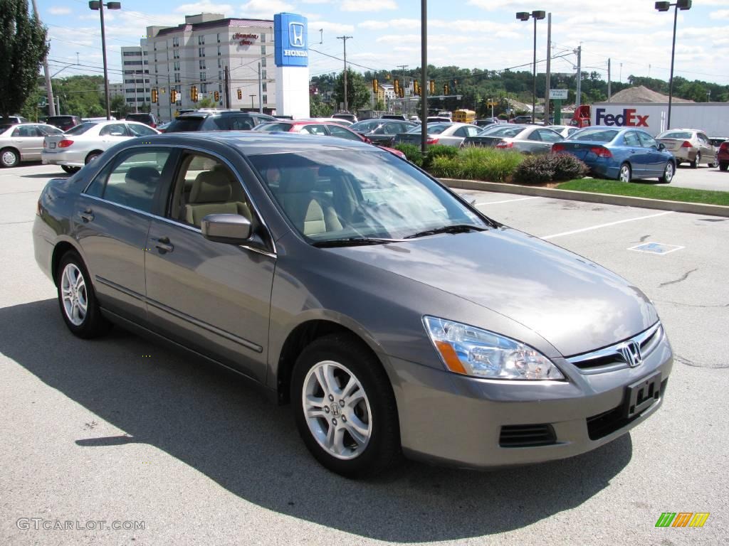 2006 Accord EX Sedan - Carbon Bronze Pearl / Ivory photo #8