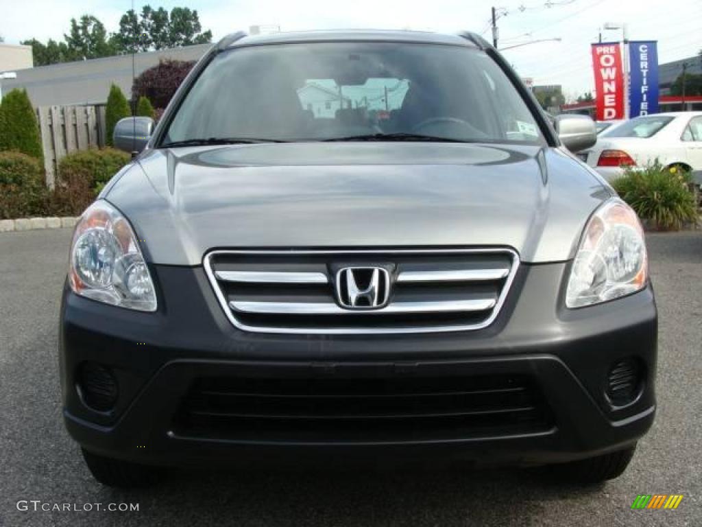 2006 CR-V EX 4WD - Silver Moss Metallic / Black photo #2