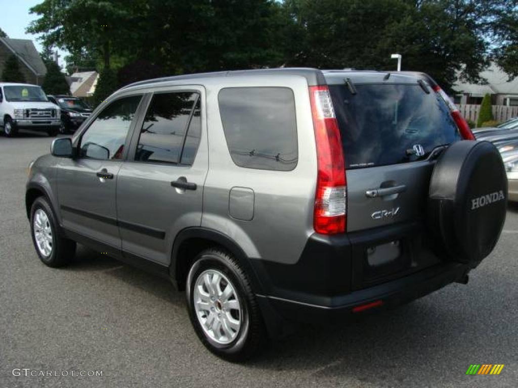 2006 CR-V EX 4WD - Silver Moss Metallic / Black photo #4