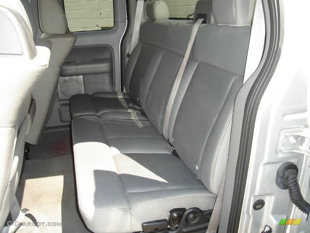 2007 F150 XLT SuperCab 4x4 - Silver Metallic / Medium Flint photo #23