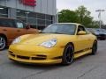 2004 Speed Yellow Porsche 911 GT3  photo #1