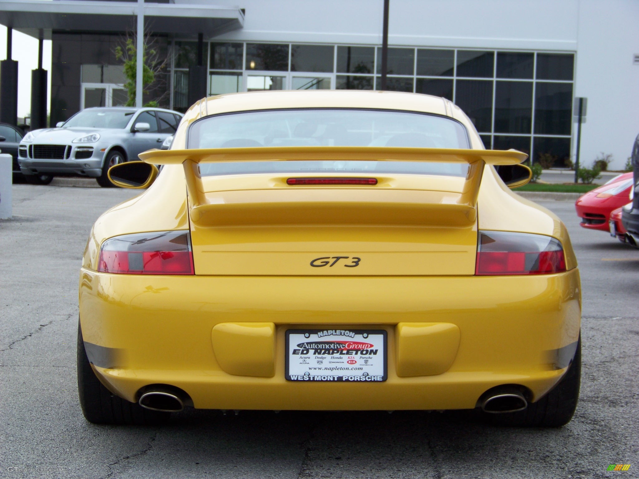 2004 911 GT3 - Speed Yellow / Black photo #18
