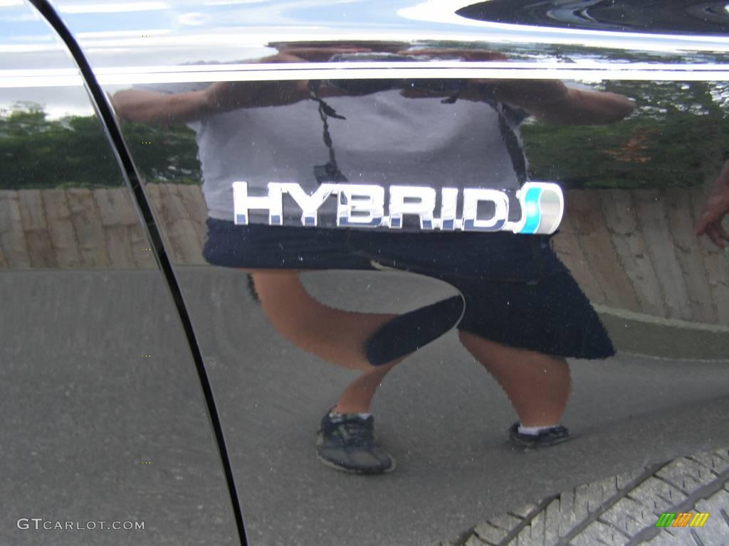 2008 Camry Hybrid - Black / Ash photo #8