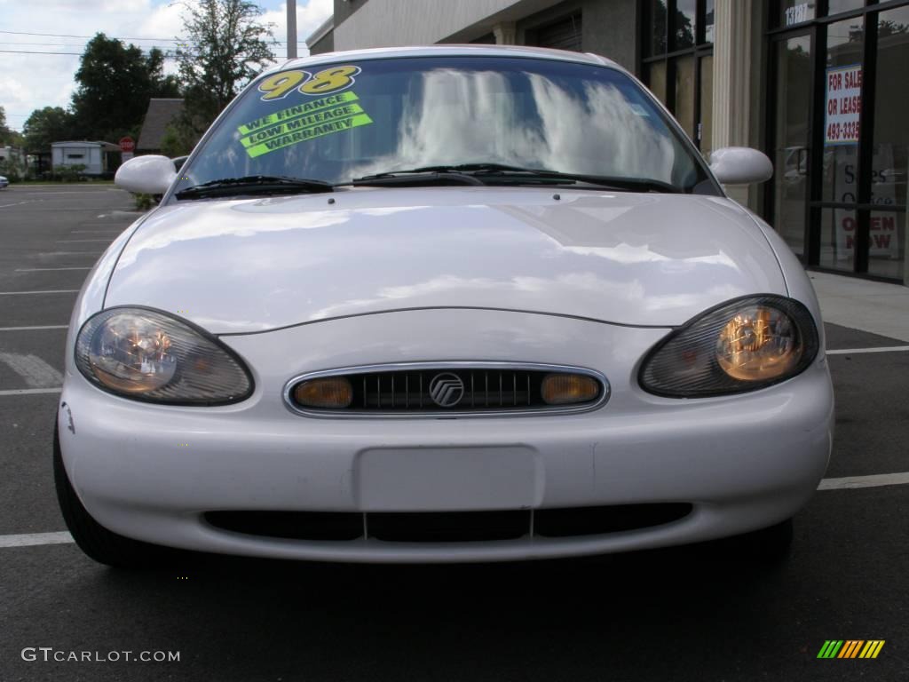 1998 Sable LS Sedan - Performance White / Deep Slate Blue photo #2