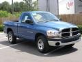 2006 Atlantic Blue Pearl Dodge Ram 1500 ST Regular Cab  photo #2