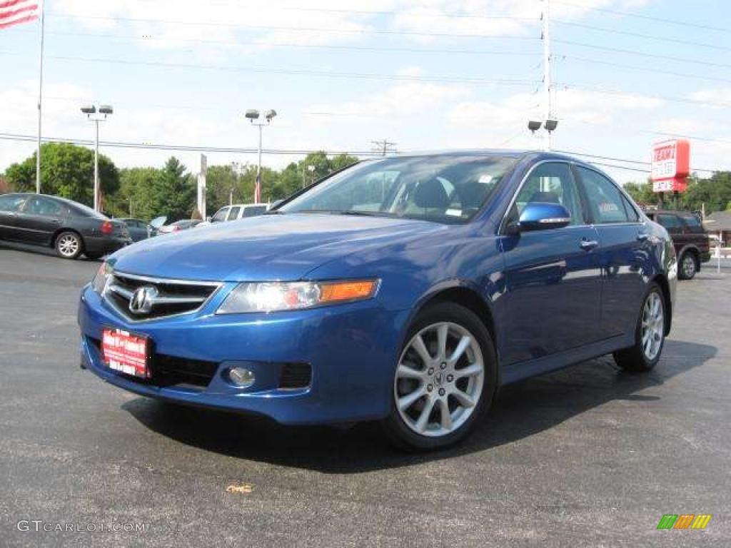 Arctic Blue Pearl Acura TSX