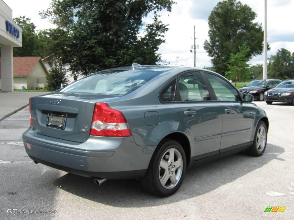 2005 S40 T5 AWD - Mistral Green Metallic / Taupe/Light Taupe photo #3