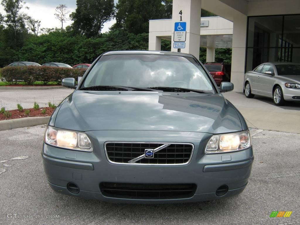 2005 S60 2.4 - Platinum Green Metallic / Taupe photo #8