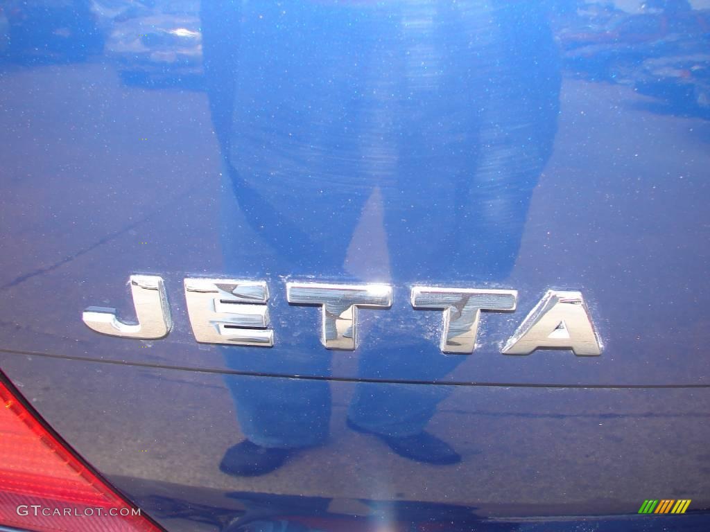 2001 Jetta GLX VR6 Sedan - Galactic Blue / Beige photo #11