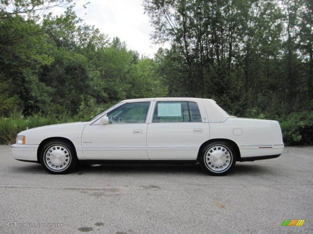 1999 DeVille Sedan - White / Neutral Shale photo #5