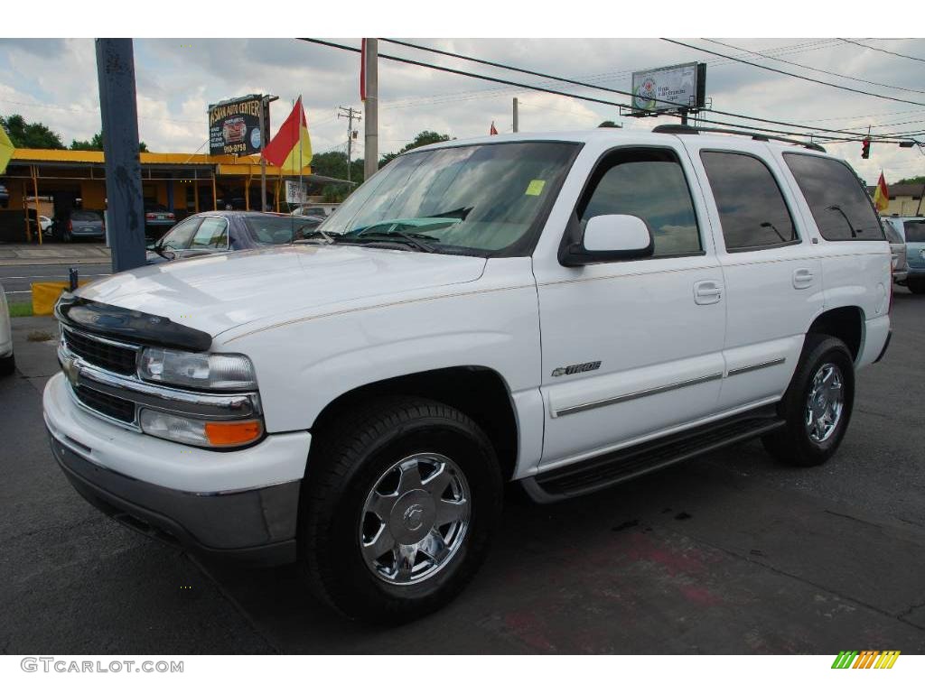 2003 Tahoe LT - Summit White / Tan/Neutral photo #1