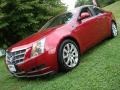 2008 Crystal Red Cadillac CTS 4 AWD Sedan  photo #2