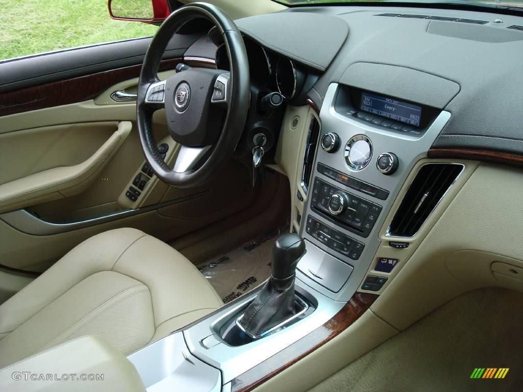 2008 CTS 4 AWD Sedan - Crystal Red / Cashmere/Cocoa photo #20