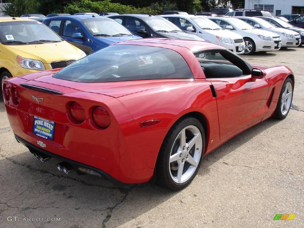 2006 Corvette Coupe - Victory Red / Ebony Black photo #4