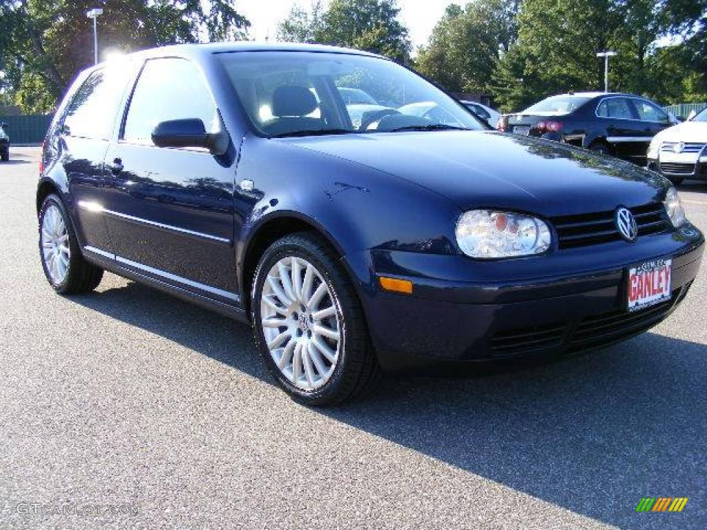 2005 GTI 1.8T - Indigo Blue Metallic / Black/Grey photo #7