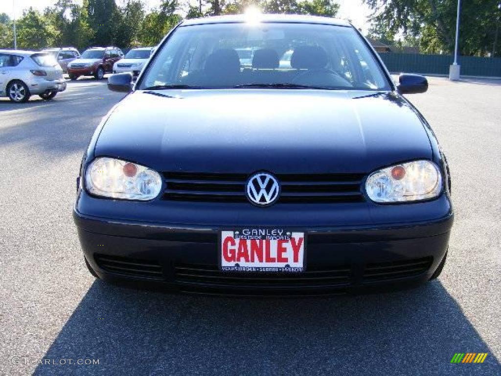 2005 GTI 1.8T - Indigo Blue Metallic / Black/Grey photo #8