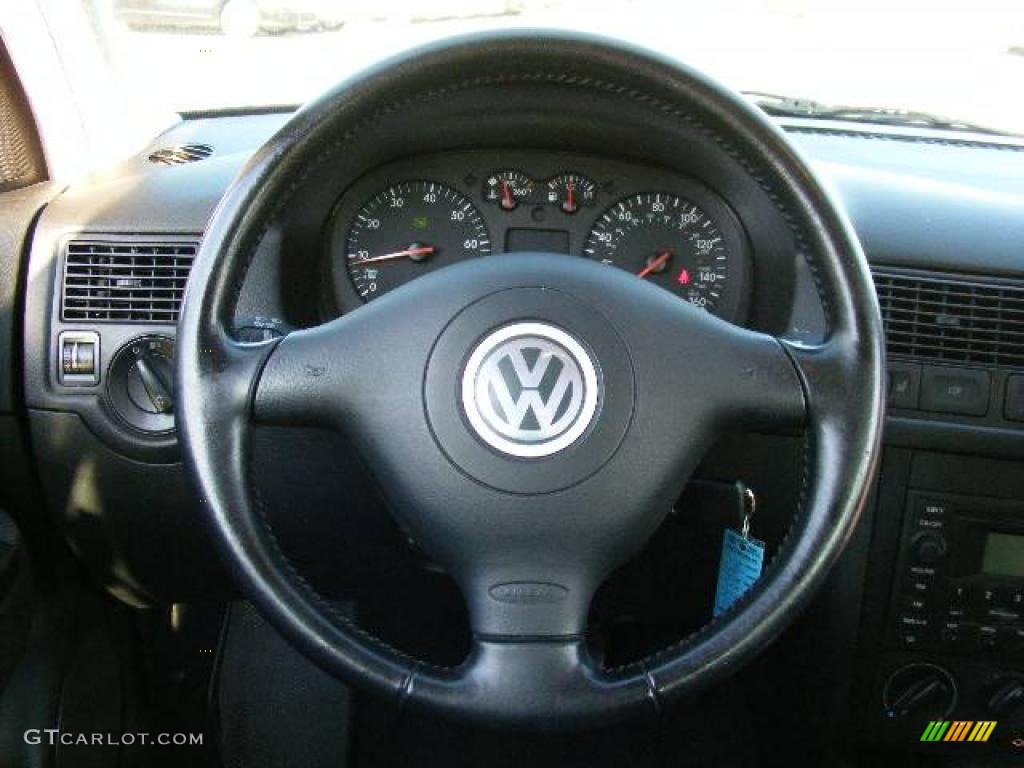 2005 GTI 1.8T - Indigo Blue Metallic / Black/Grey photo #15