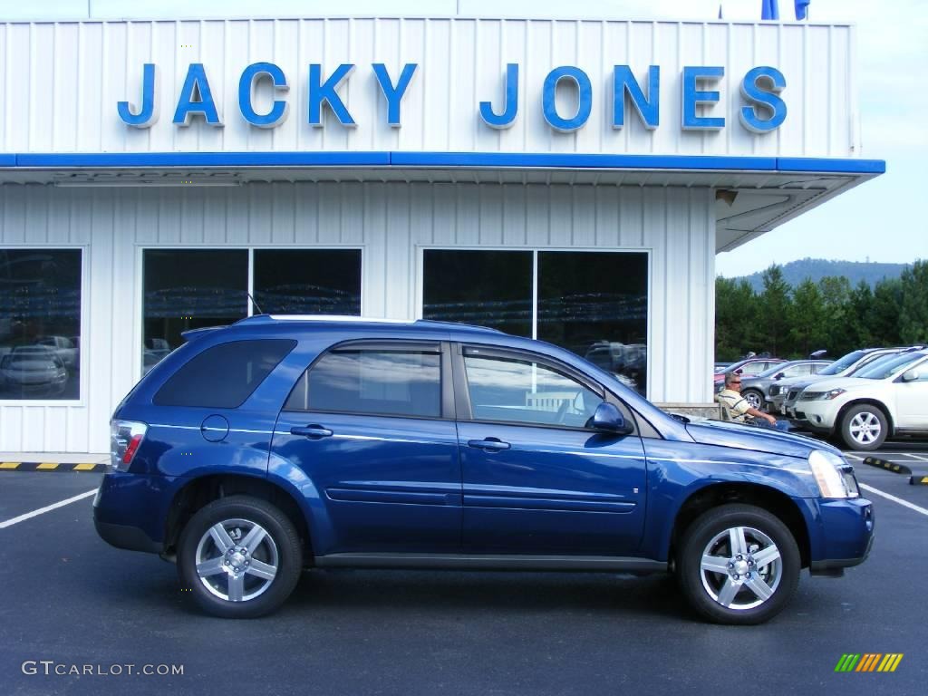 2008 Equinox LT - Navy Blue Metallic / Light Gray photo #1