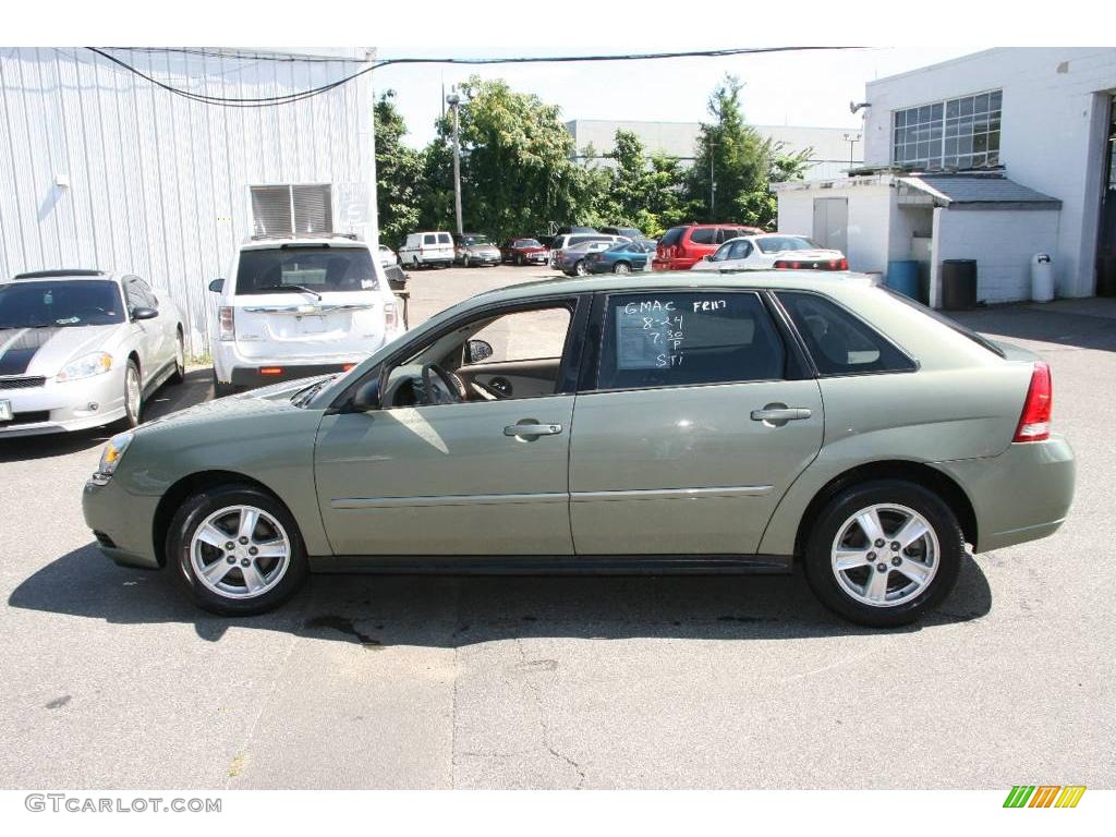 2005 Malibu Maxx LS Wagon - Silver Green Metallic / Neutral Beige photo #8